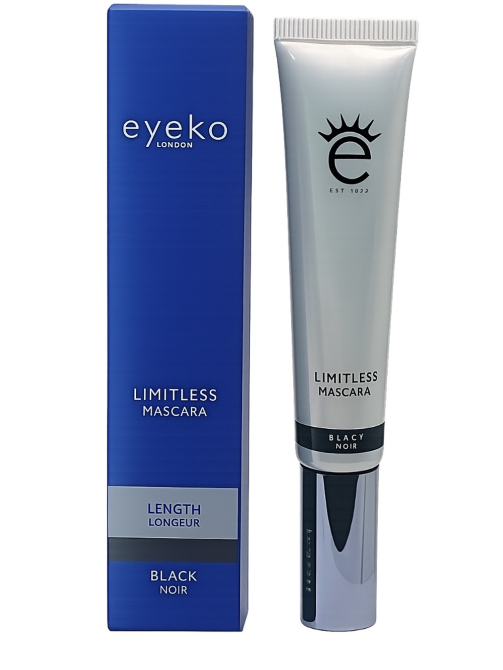 Eyeko London Limitless Mascara – Black | Lengthening | NEW